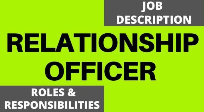 Relationship Officer Job 2024