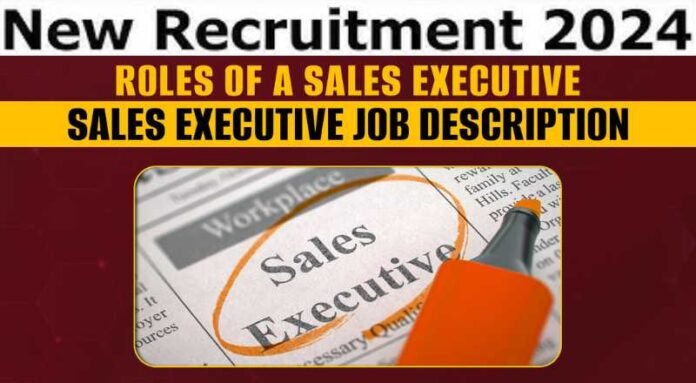 Sales Executive Job 2024