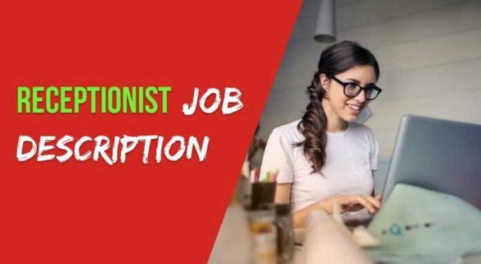 Receptionist Job 2024