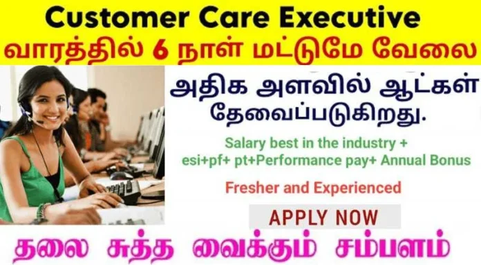 Customer Support Executive Job 2024