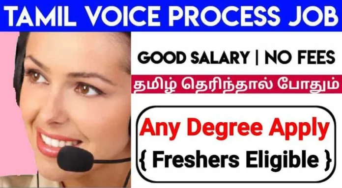 Voice Process Job 2024