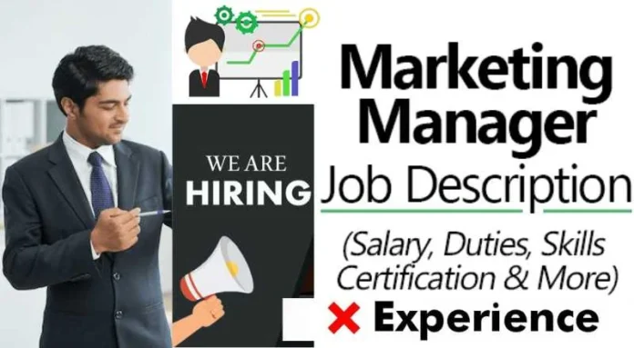 Marketing Manager Job 2024