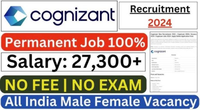 Cognizant Recruitment 2024