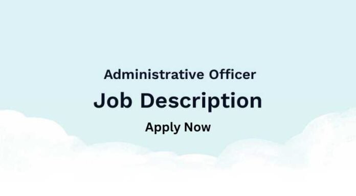 Administration Officer Job In Chennai