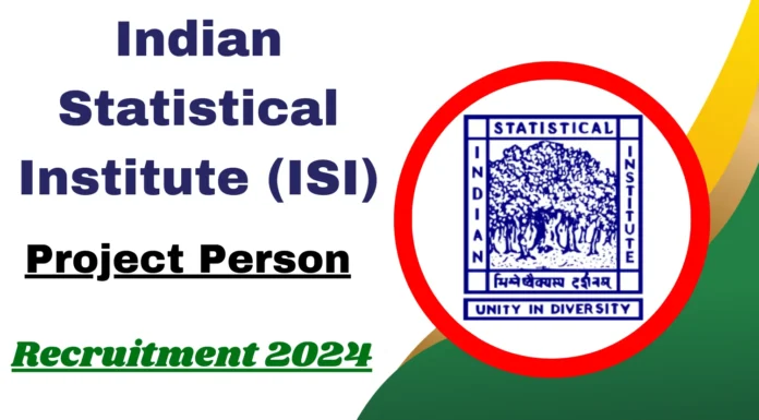 ISI Recruitment 2024