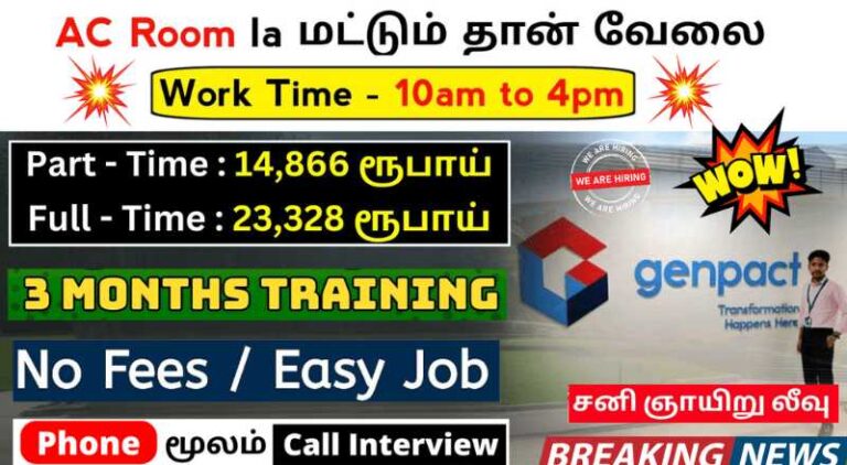 New Genpact Work From Home Jobs 2024