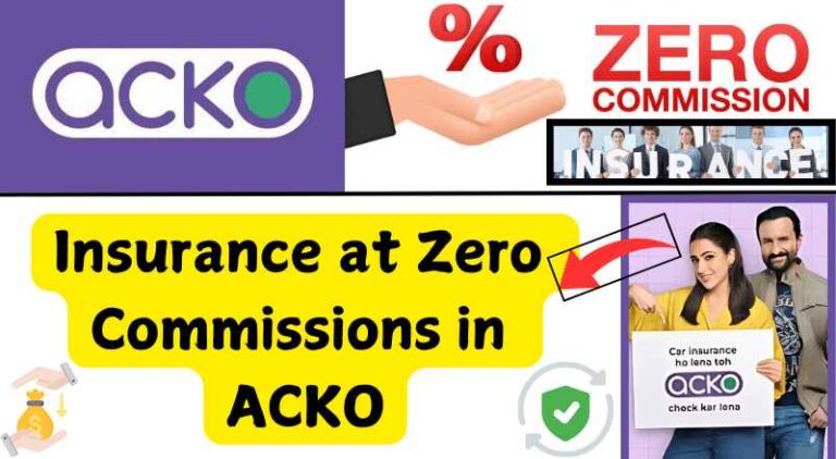Insurance at Zero Commissions in ACKO