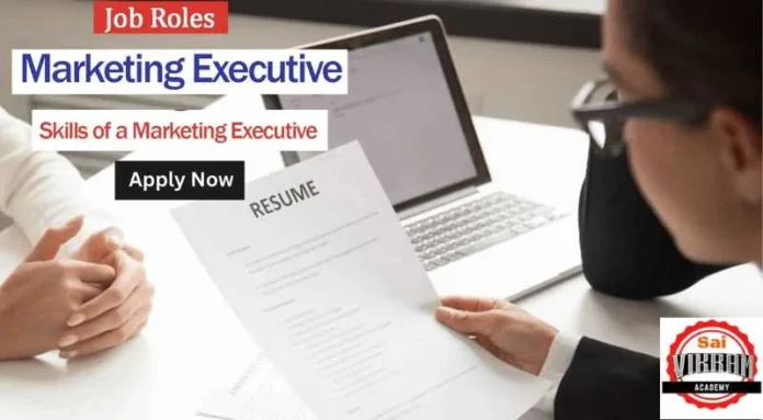 Marketing Executive Job 2024