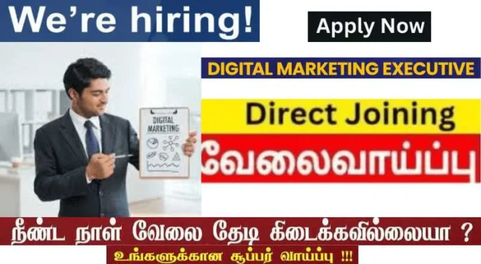 Marketing Executive Job 2024