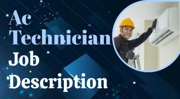 AC Technician Job In Tiruvallur