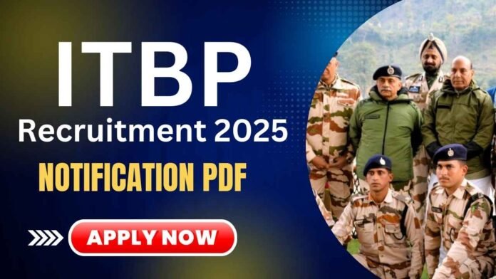 ITBP Recruitment 2025