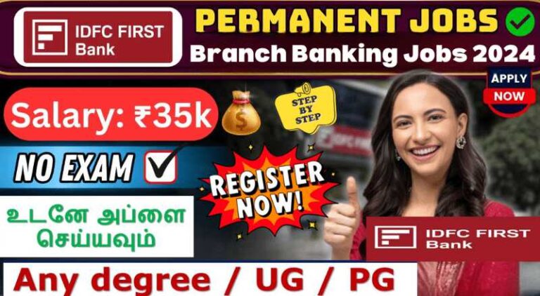 IDFC Bank Associate Recruitment 2024