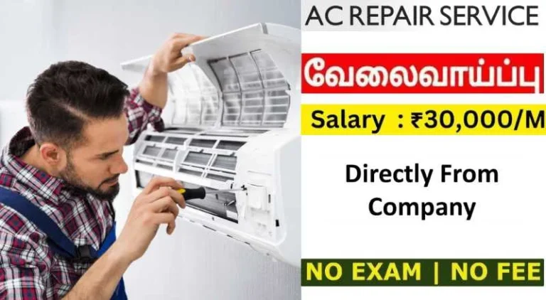 AC Technician Job In Madurai