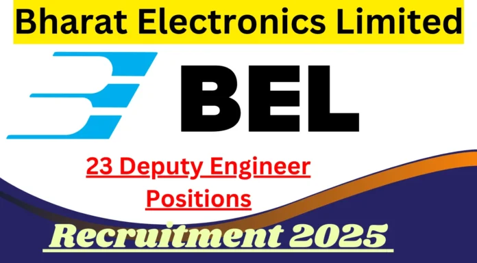 BEL Recruitment 2025