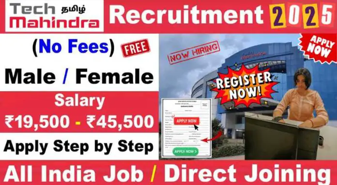 Tech Mahindra Bulk Work From Home Jobs 2025