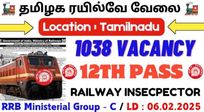 1036+ Vacancies RRB Recruitment in 2025