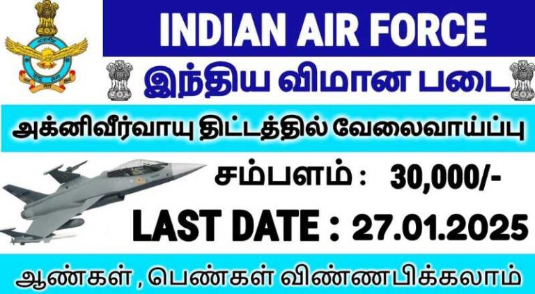 Indian Air Force Agniveer Recruitment 2025