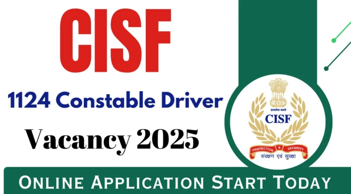 CISF Recruitment 2025