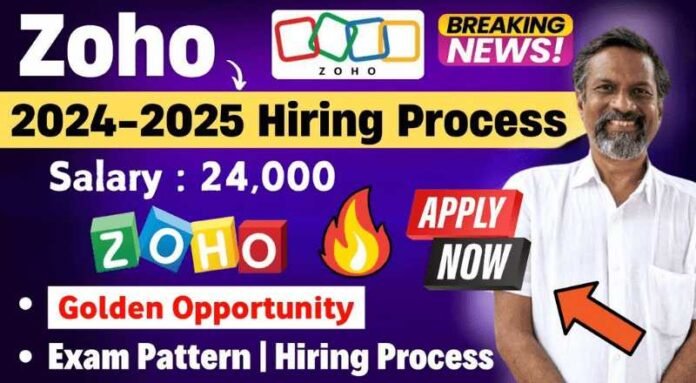 ZOHO Work From Home Jobs 2025 in Tamil Nadu