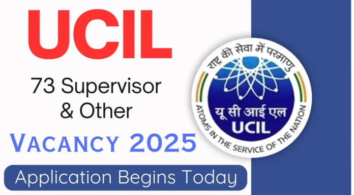 UCIL Recruitment 2025