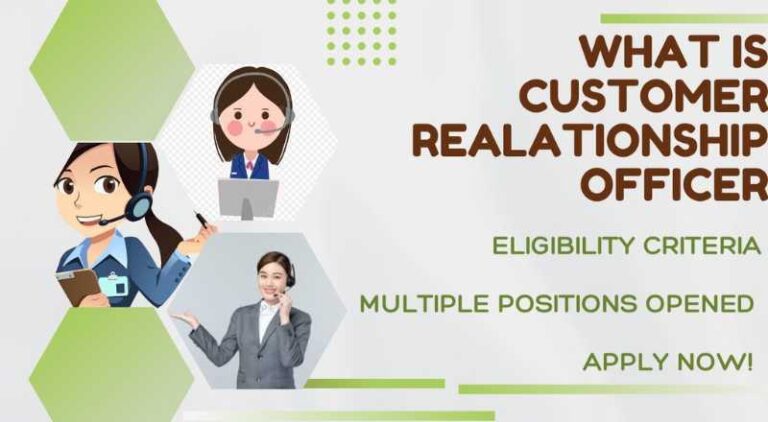 Customer Relationship Officer Job In Chennai