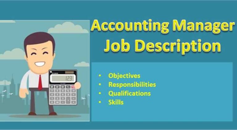 Accounting Manager Job In Karur