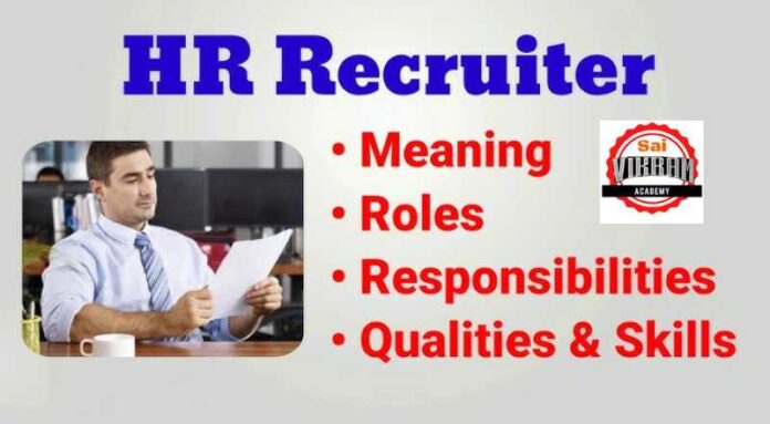 SVA-46-1 HR Recruiter Job In Salem
