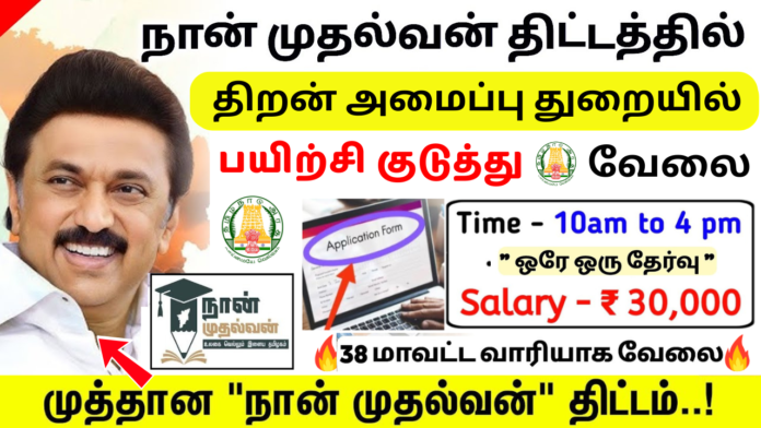 Tamil Nadu Skill Development Corporation TNSDC 2025